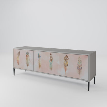 THE DELIQUESCE Mueble de TV de 3 Puertas