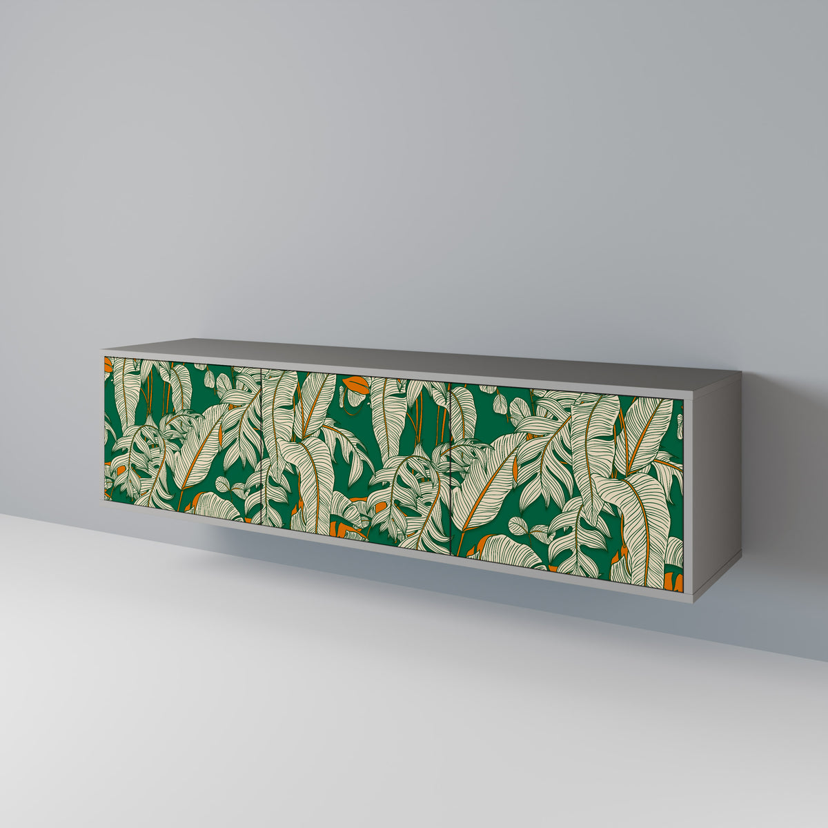 VERDANT PLEASURES Mueble de TV de 3 Puertas