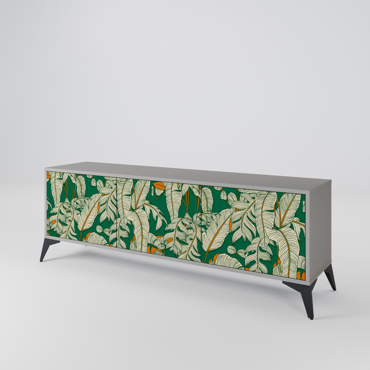 VERDANT PLEASURES Mueble de TV de 3 Puertas