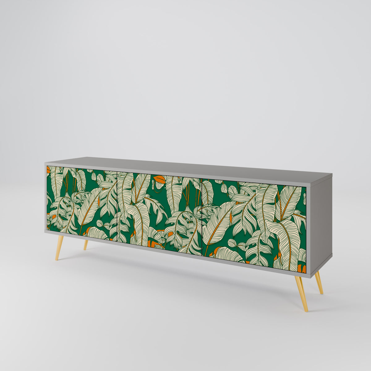 VERDANT PLEASURES Mueble de TV de 3 Puertas