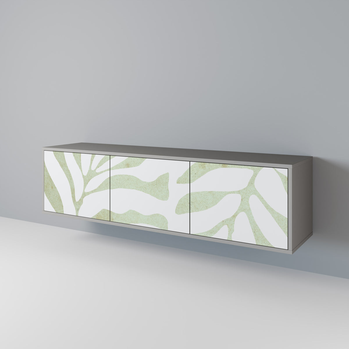 BOTANICAL SPARK Mueble de TV de 3 Puertas
