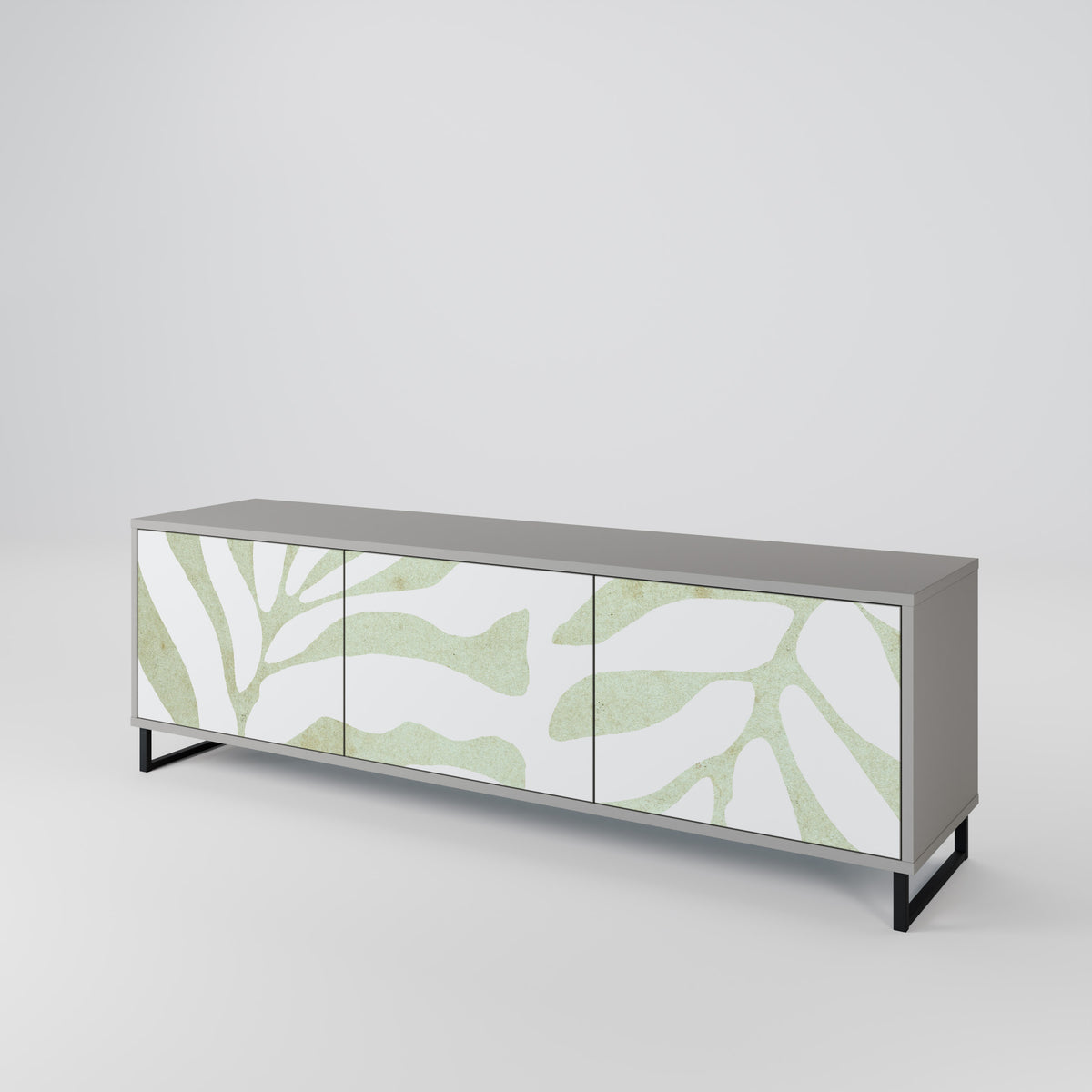 BOTANICAL SPARK Mueble de TV de 3 Puertas