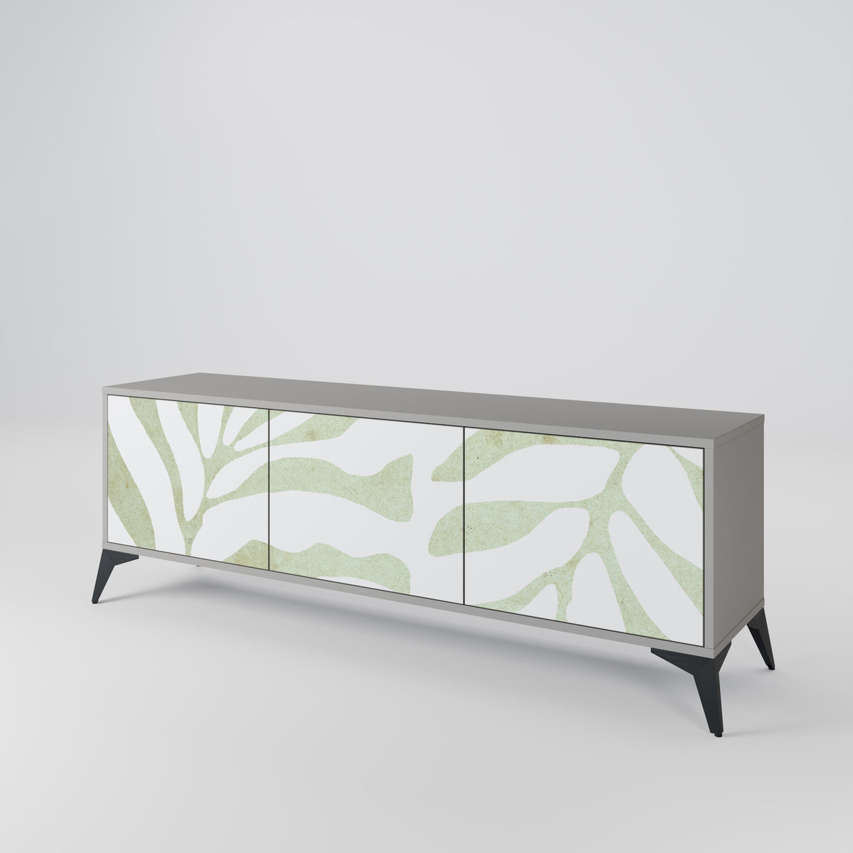BOTANICAL SPARK Mueble de TV de 3 Puertas