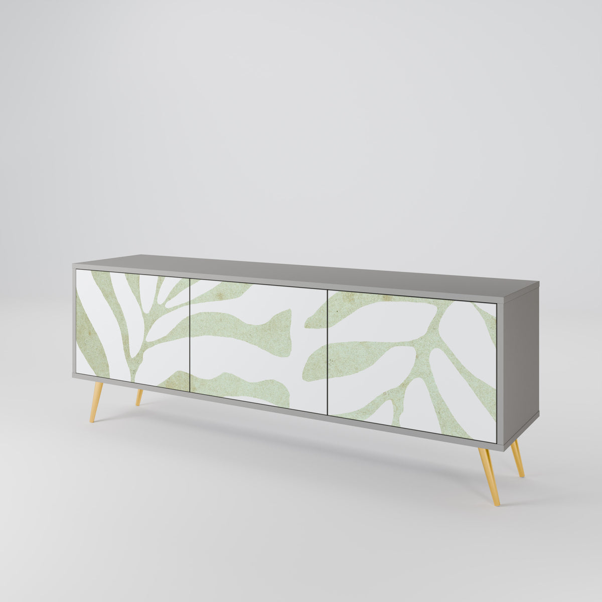 BOTANICAL SPARK Mueble de TV de 3 Puertas
