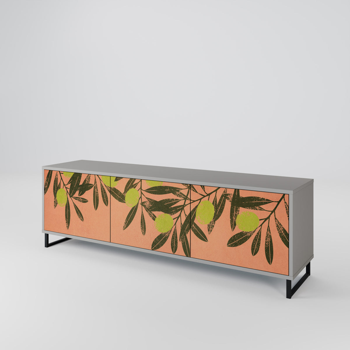 JUICY OLIVES Mueble de TV de 3 Puertas
