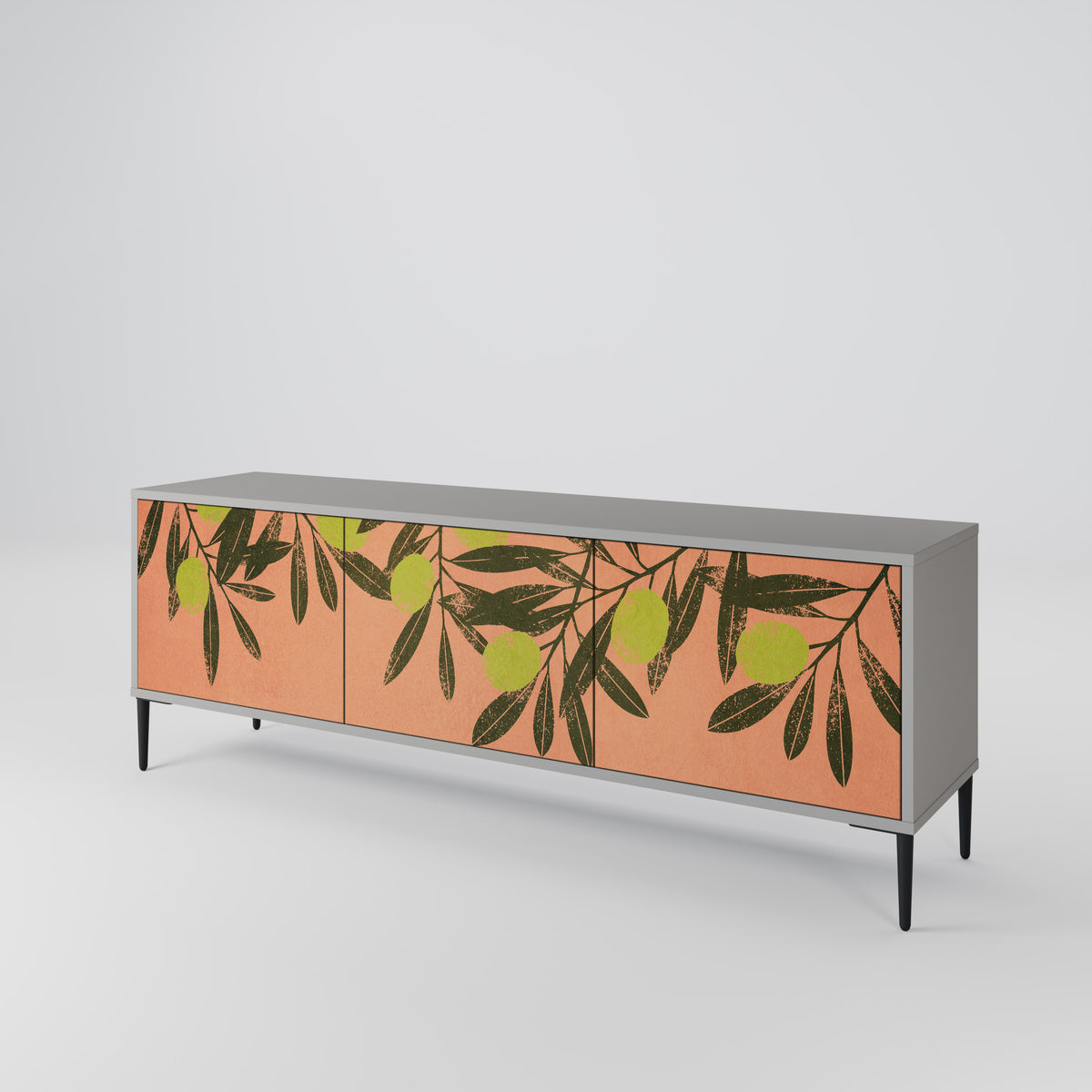 JUICY OLIVES Mueble de TV de 3 Puertas