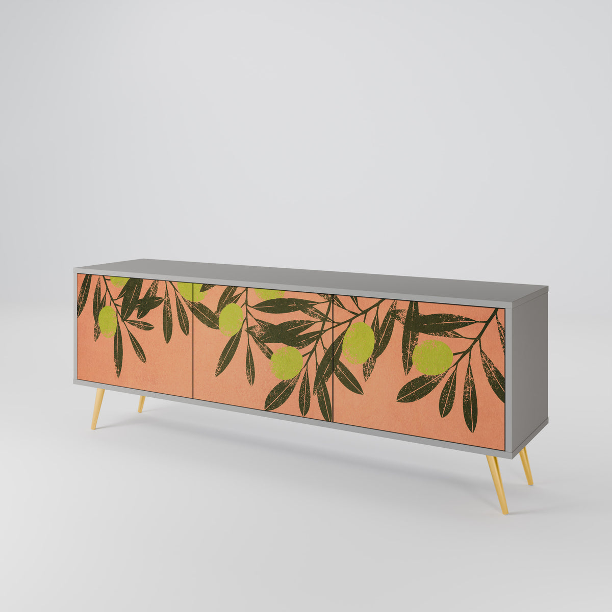 JUICY OLIVES Mueble de TV de 3 Puertas