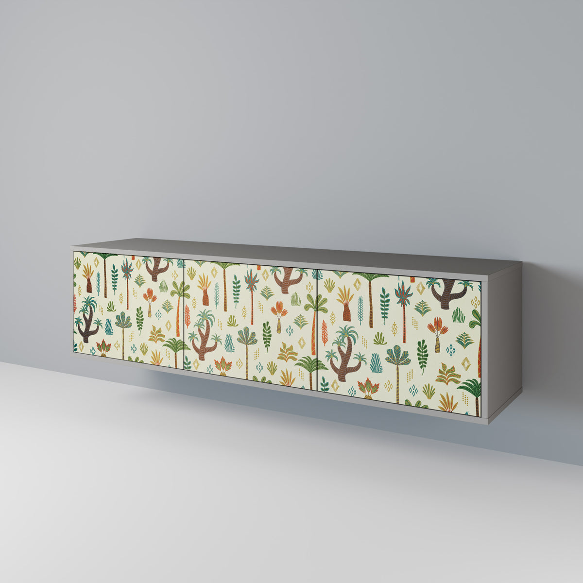 PALM SPRING Mueble de TV de 3 Puertas