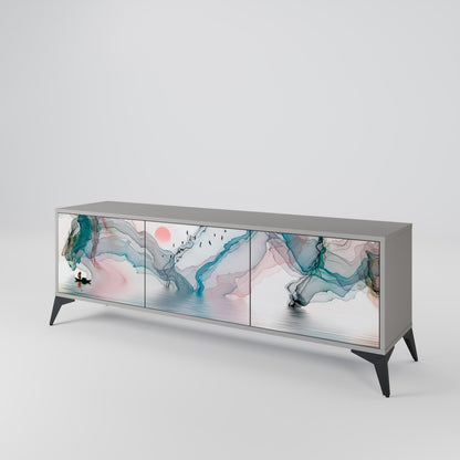 VELVET CROSSING 3-Door TV Cabinet