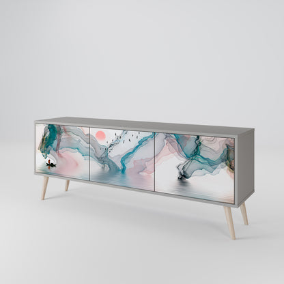 VELVET CROSSING 3-Door TV Cabinet
