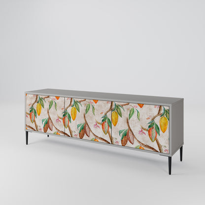 COCOA FRUITS Mueble de TV de 3 Puertas