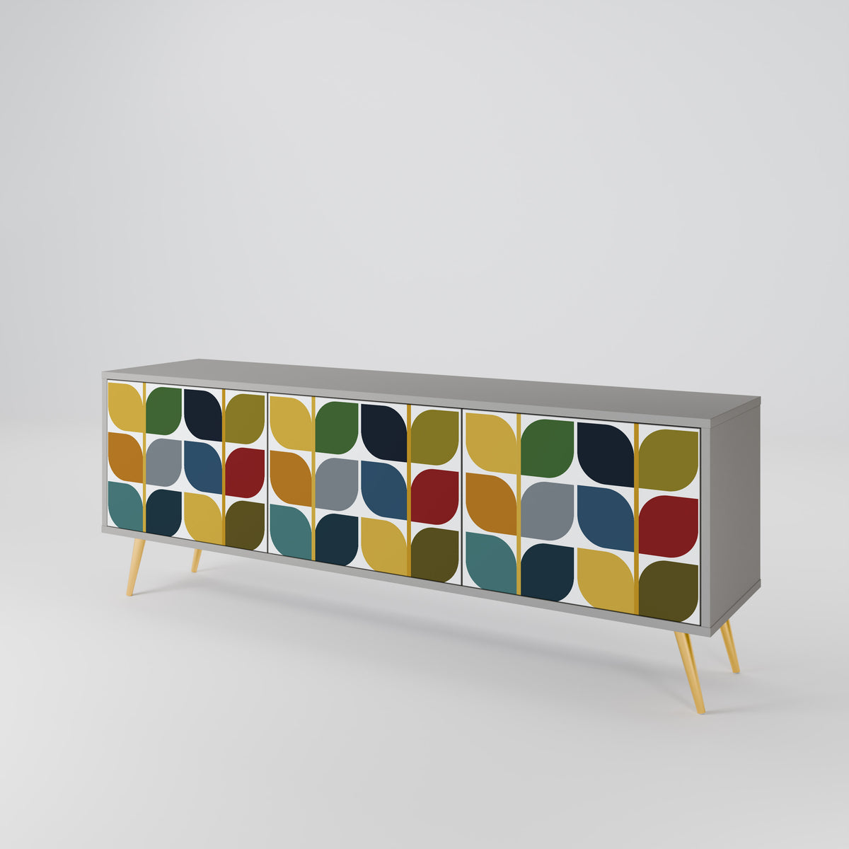 WEIGHTLESS HOURS Mueble de TV de 3 Puertas