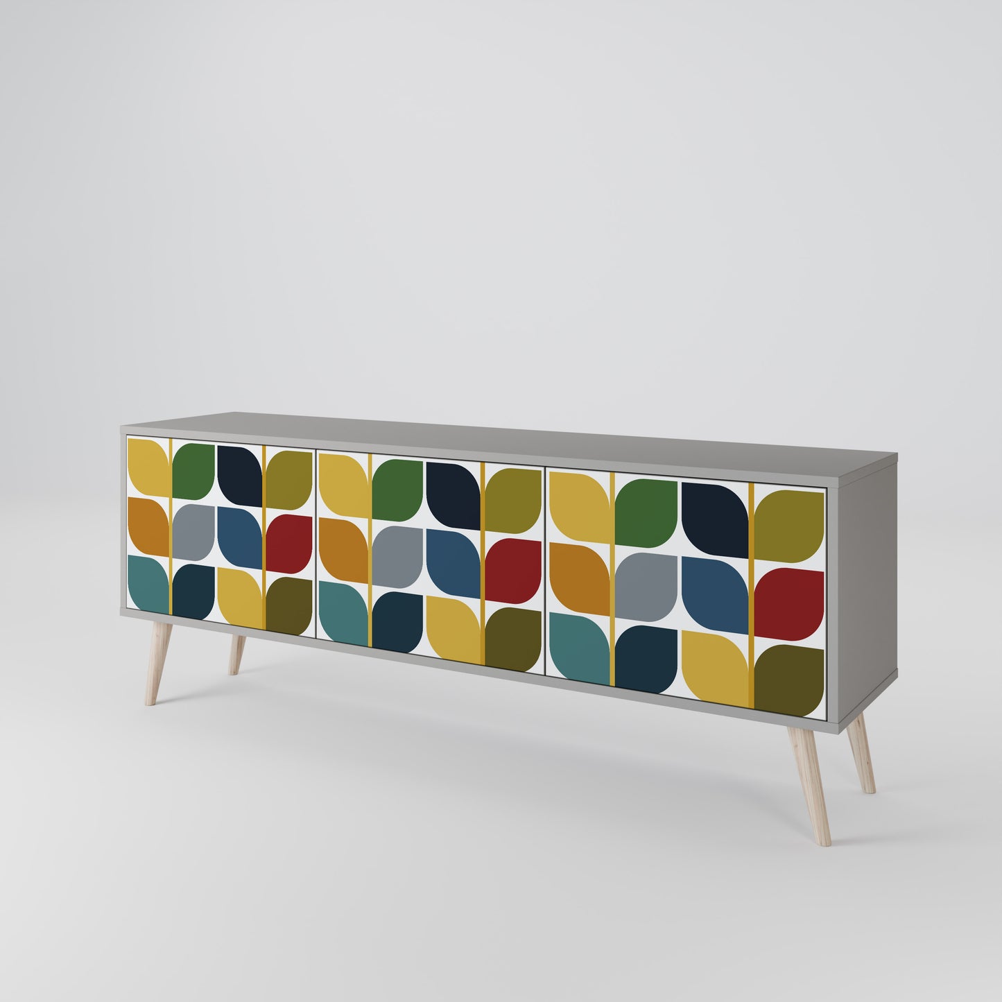 WEIGHTLESS HOURS Mueble de TV de 3 Puertas
