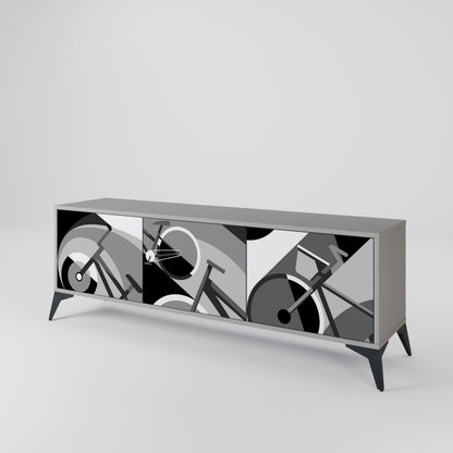 BIKE ENERGY Mueble de TV de 3 Puertas