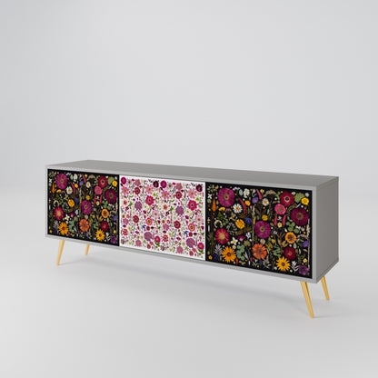 DAYNITE GARDEN Mueble de TV de 3 Puertas