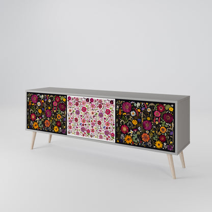 DAYNITE GARDEN Mueble de TV de 3 Puertas