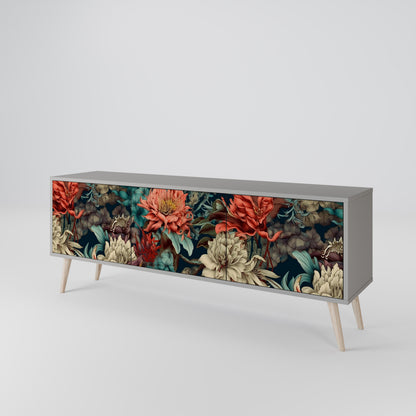 SPROUTING GRACE Mueble de TV de 3 Puertas