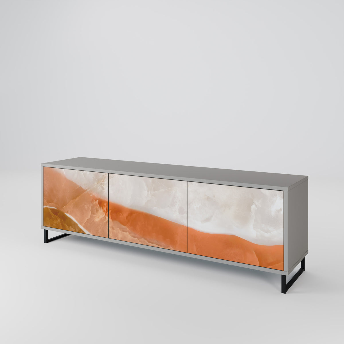 SANDHILLS SPLENDOUR Mueble de TV de 3 Puertas