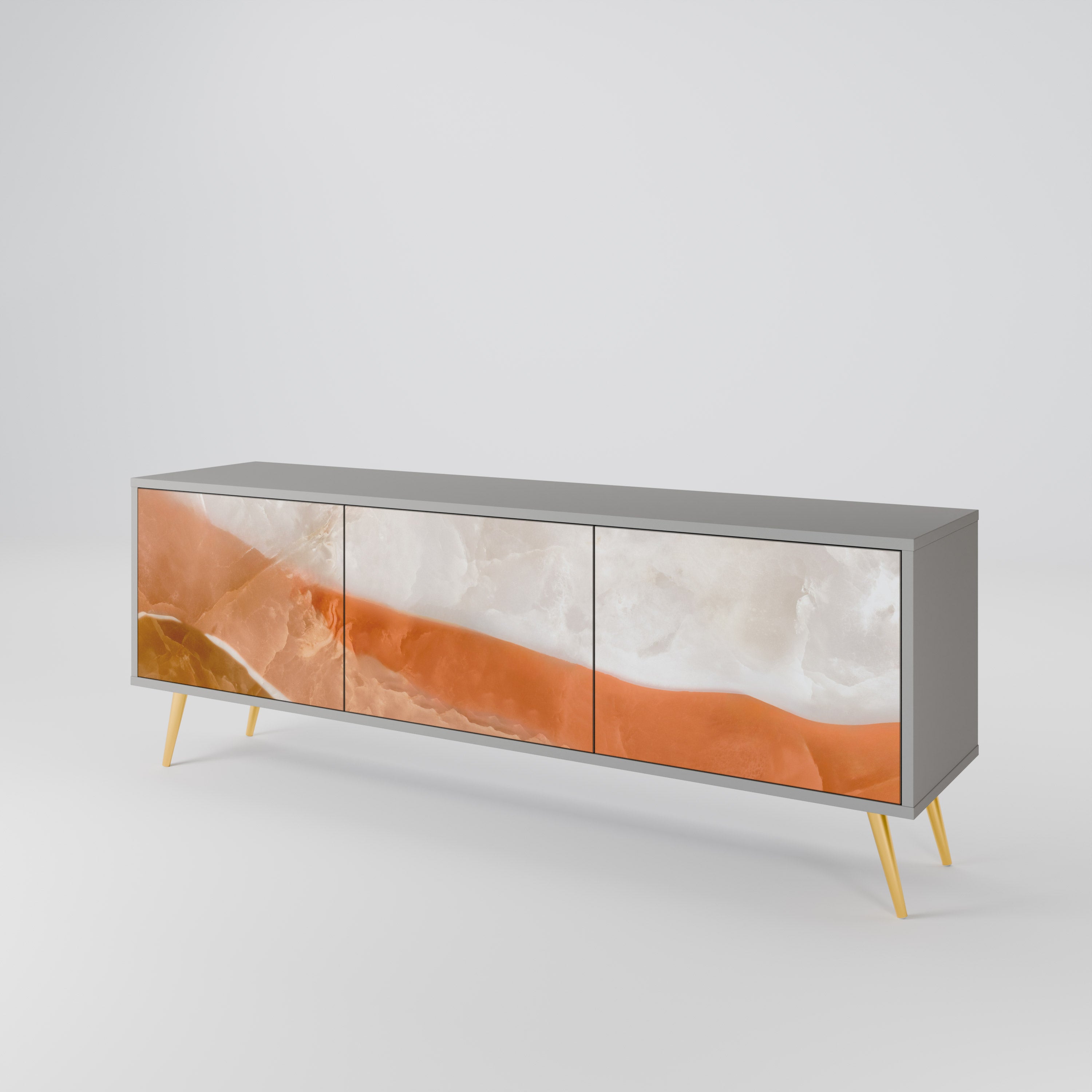 SANDHILLS SPLENDOUR Mueble de TV de 3 Puertas