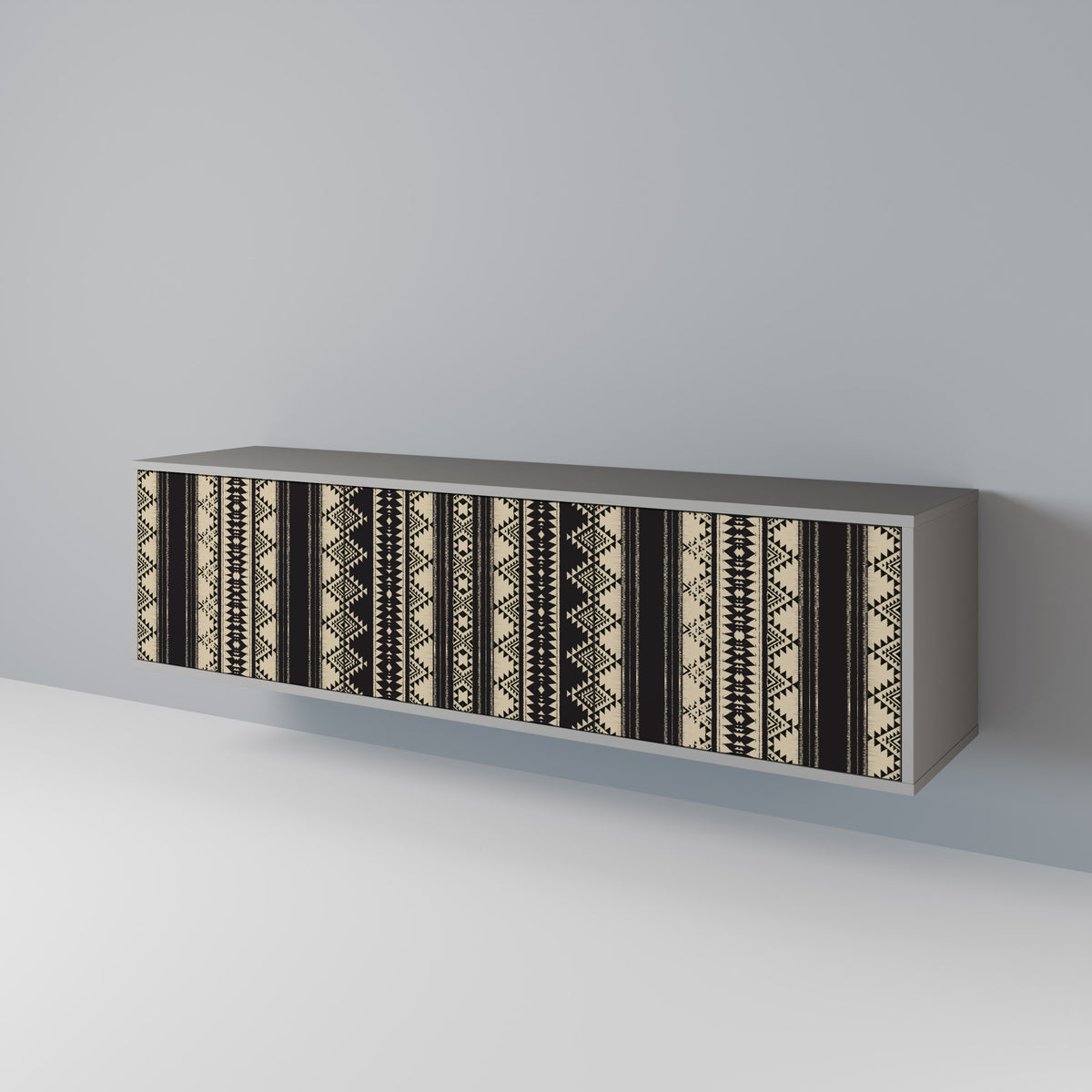 AZTEC Mueble de TV de 3 Puertas
