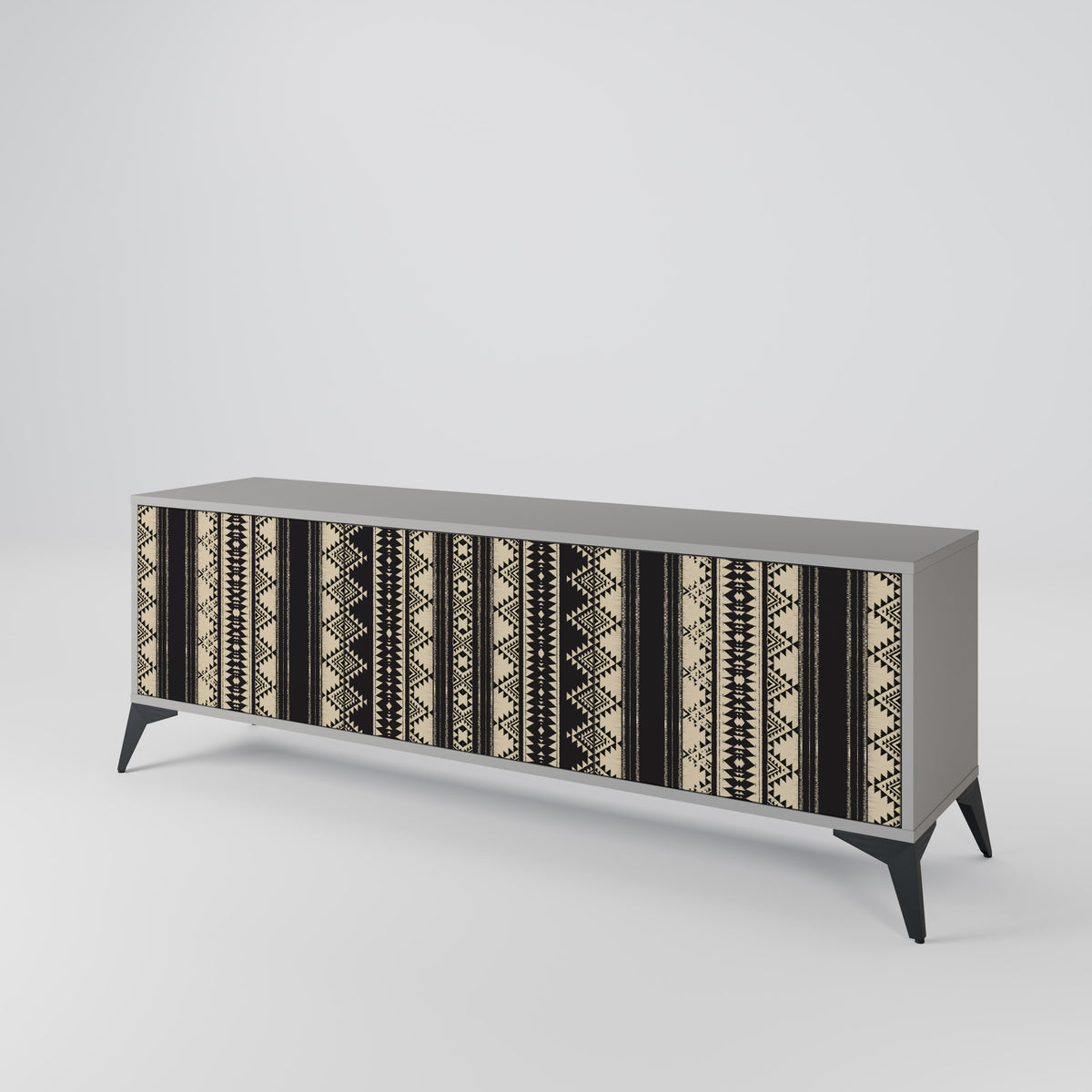 AZTEC Mueble de TV de 3 Puertas