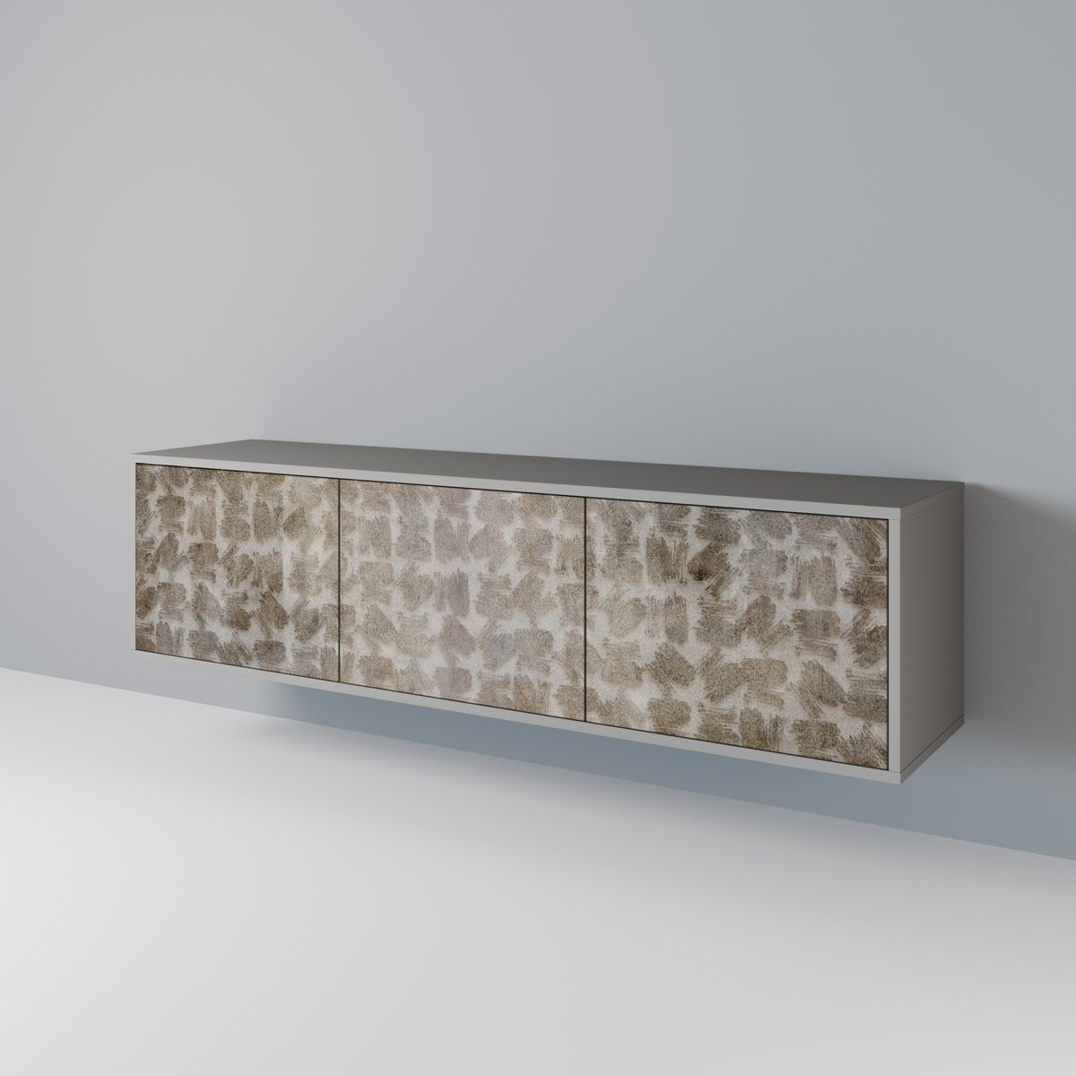 SLIGHTLY BLURRED Mueble de TV de 3 Puertas