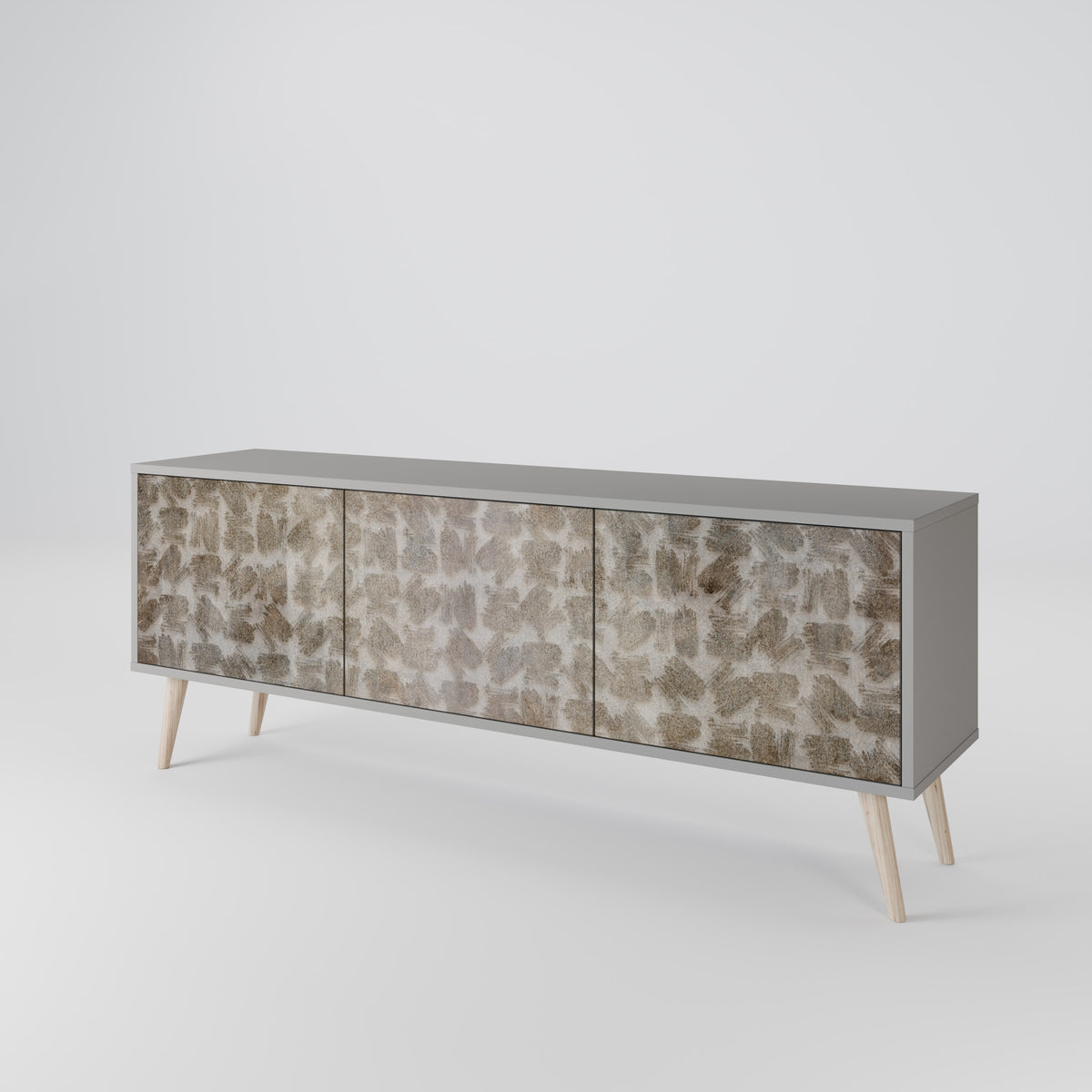 SLIGHTLY BLURRED Mueble de TV de 3 Puertas
