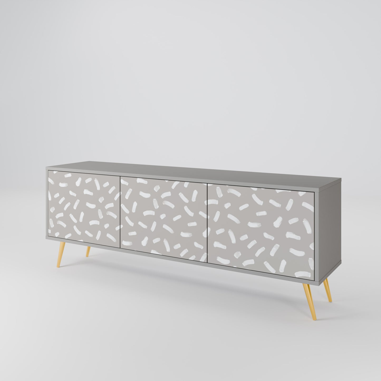 PASSING SECONDS Mueble de TV de 3 Puertas