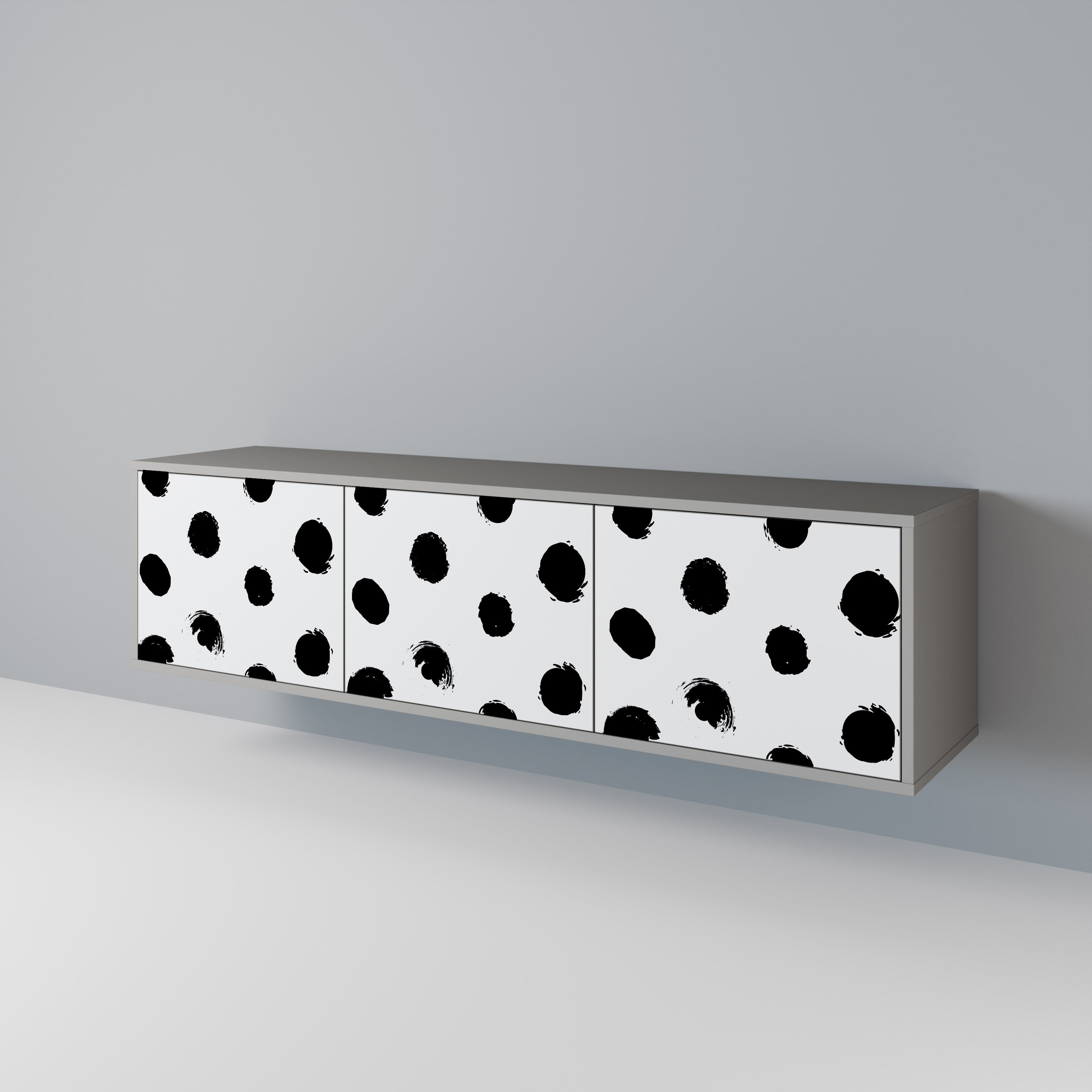 SLIPPING MINUTES Mueble de TV de 3 Puertas
