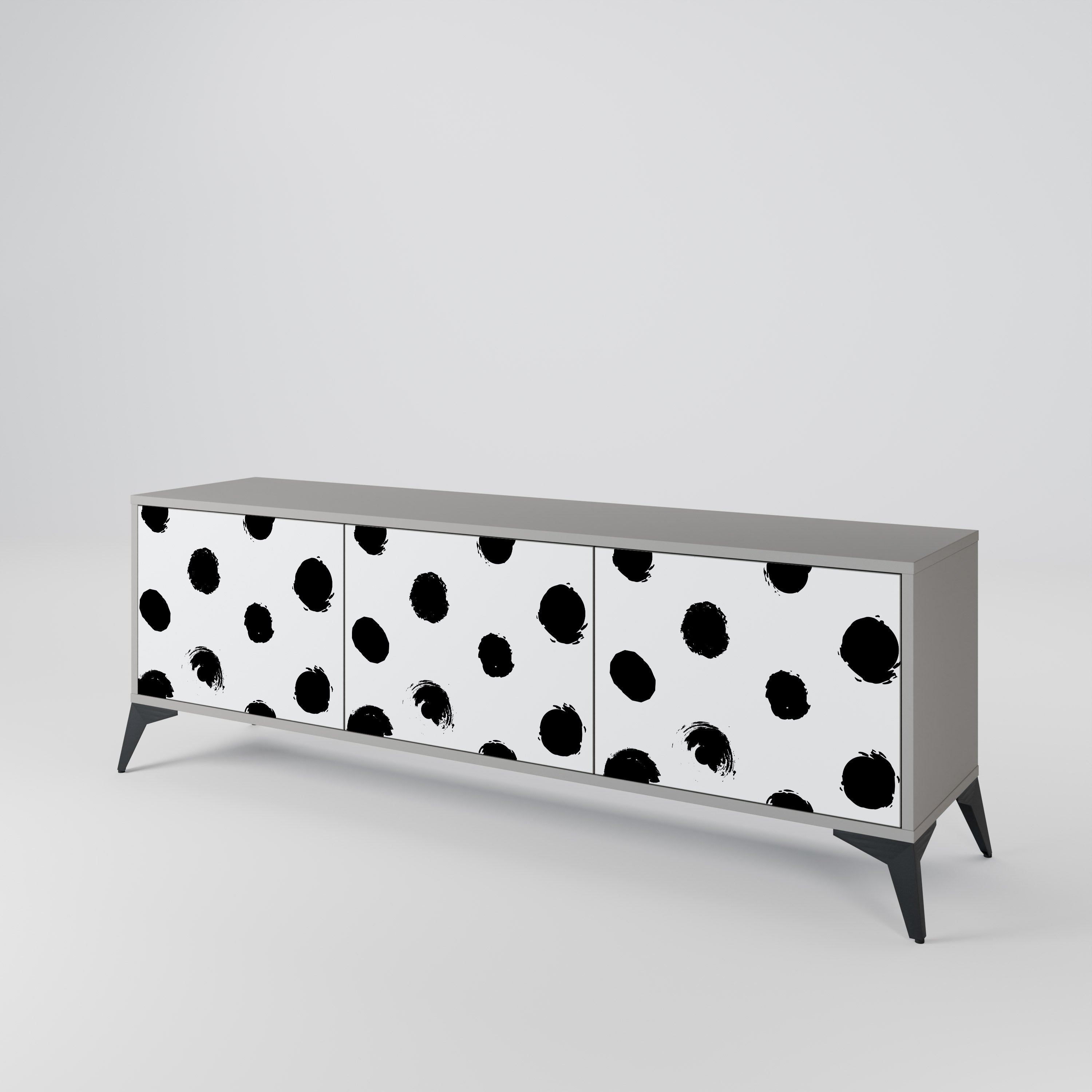 SLIPPING MINUTES Mueble de TV de 3 Puertas