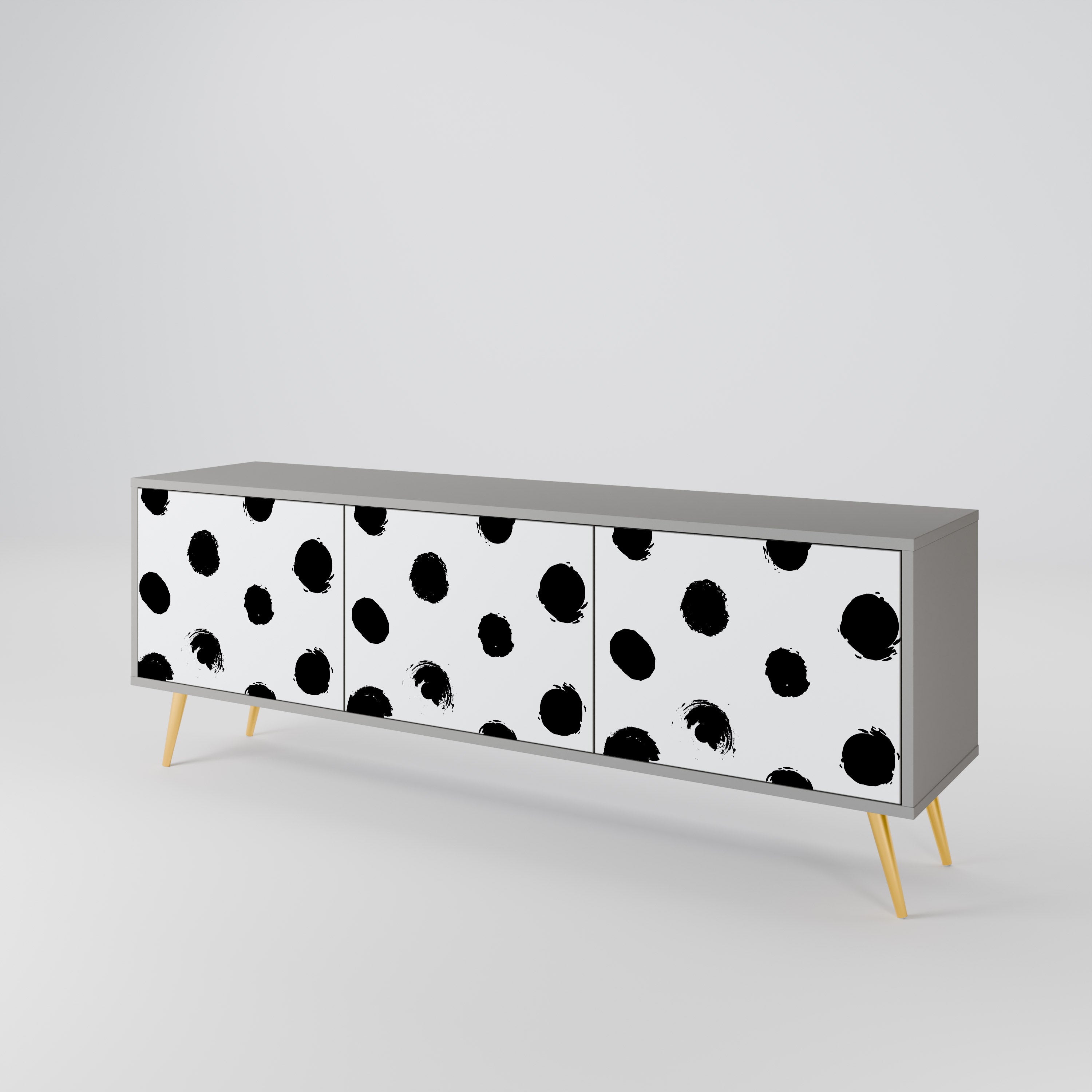 SLIPPING MINUTES Mueble de TV de 3 Puertas