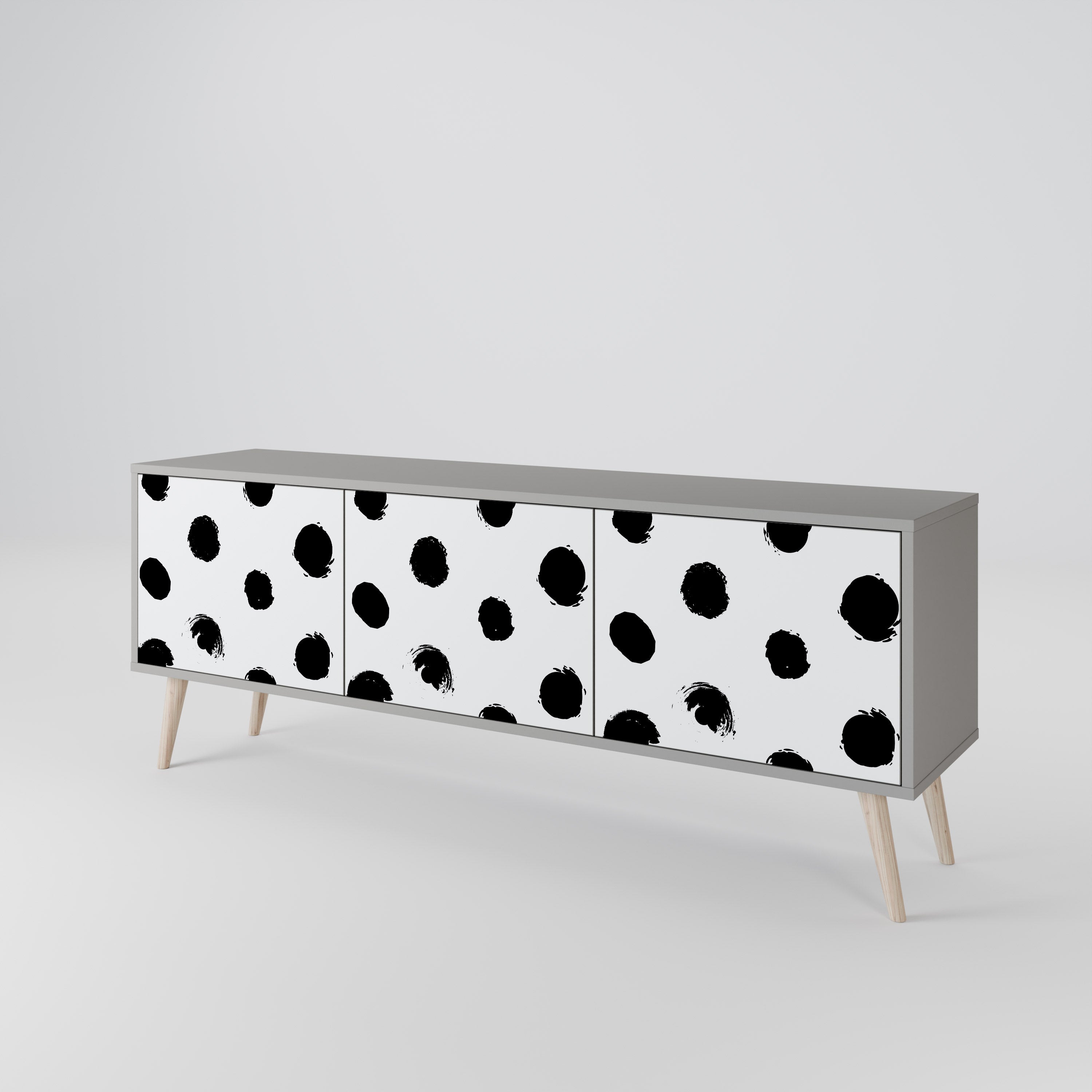 SLIPPING MINUTES Mueble de TV de 3 Puertas