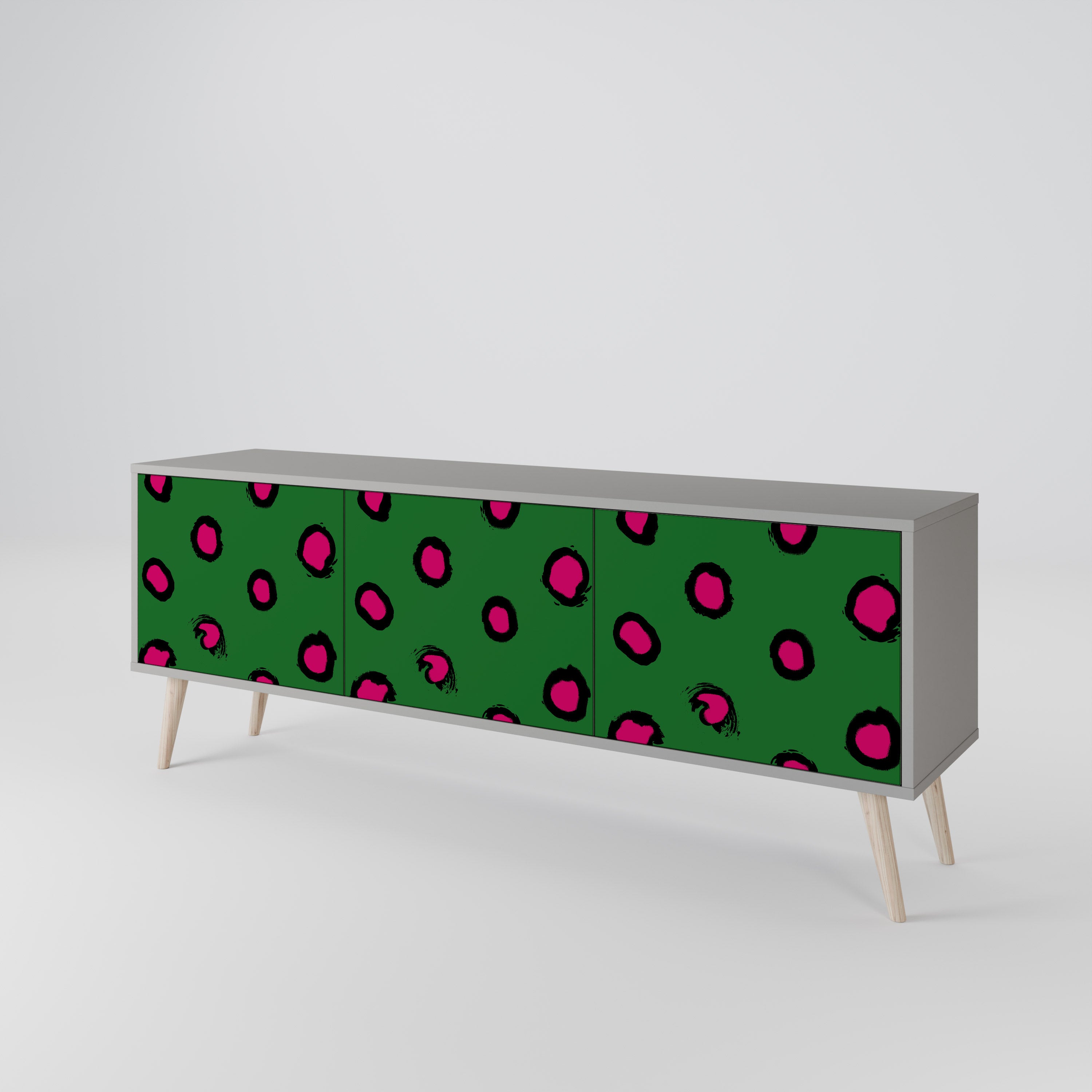FUNKY SPOTS Mueble de TV de 3 Puertas