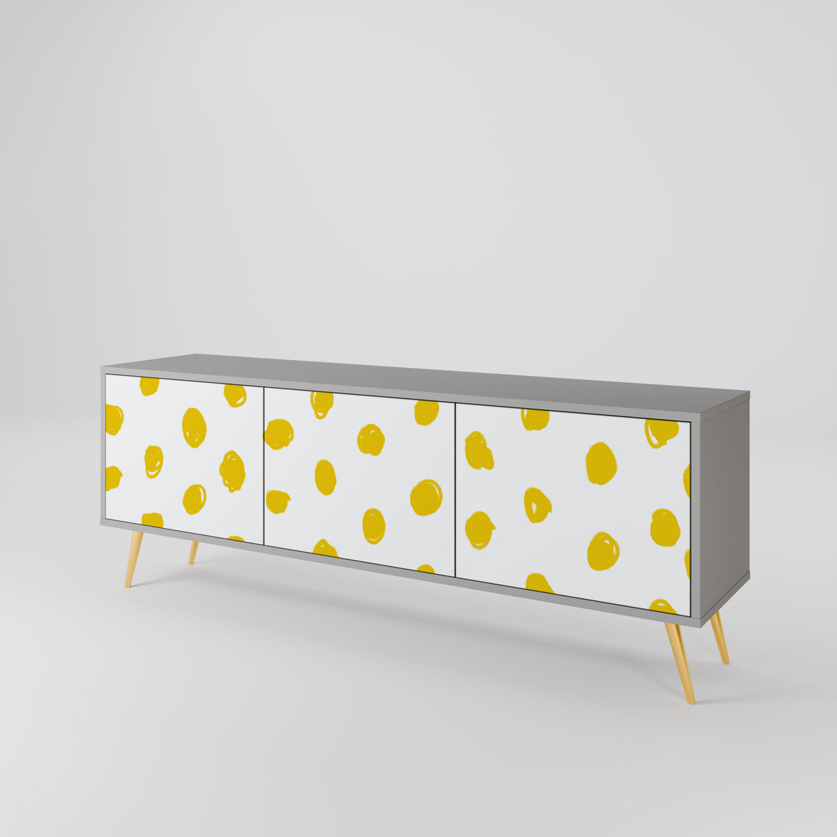 RADIANT REVERIE Mueble de TV de 3 Puertas