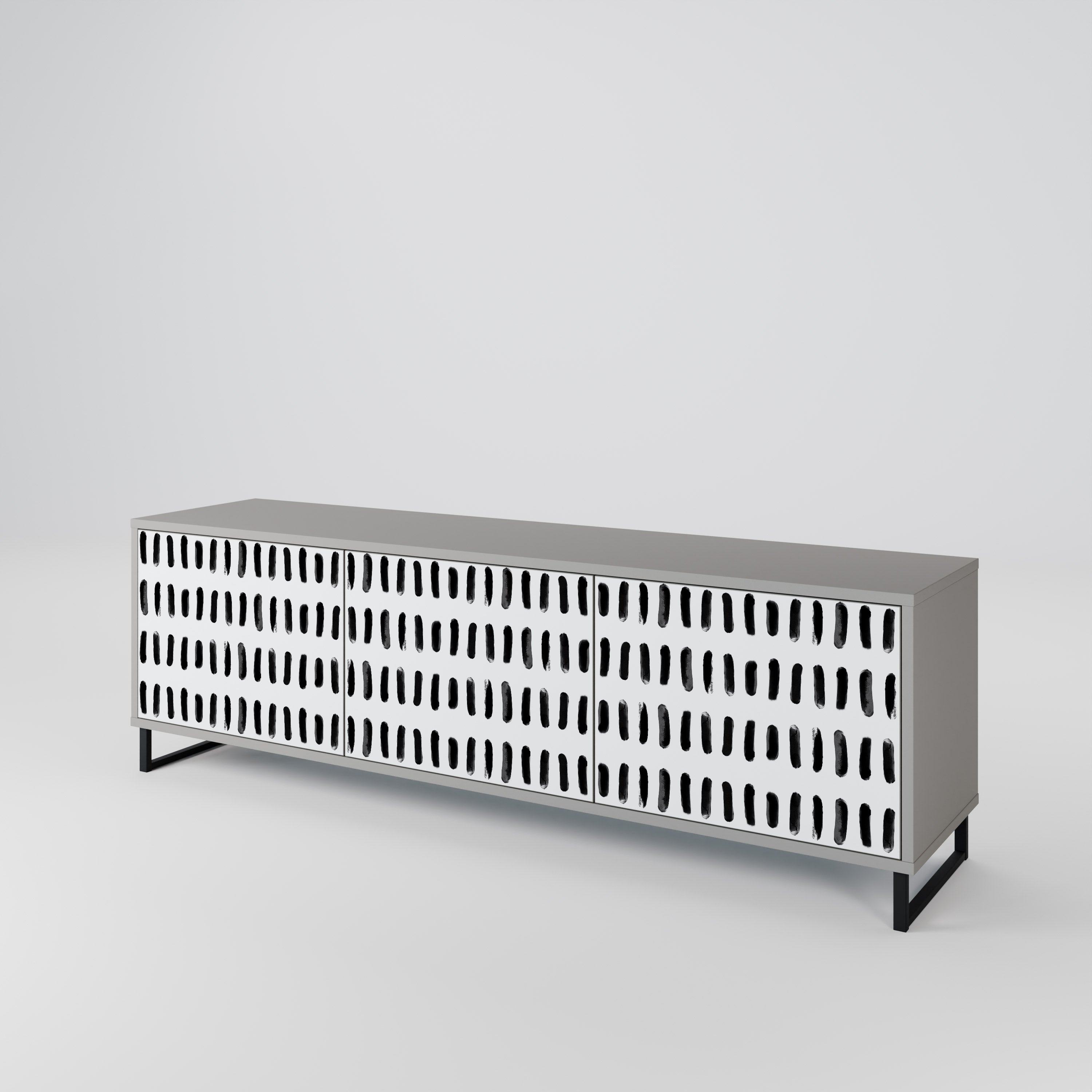 NIGHTY MELODIES Mueble de TV de 3 Puertas