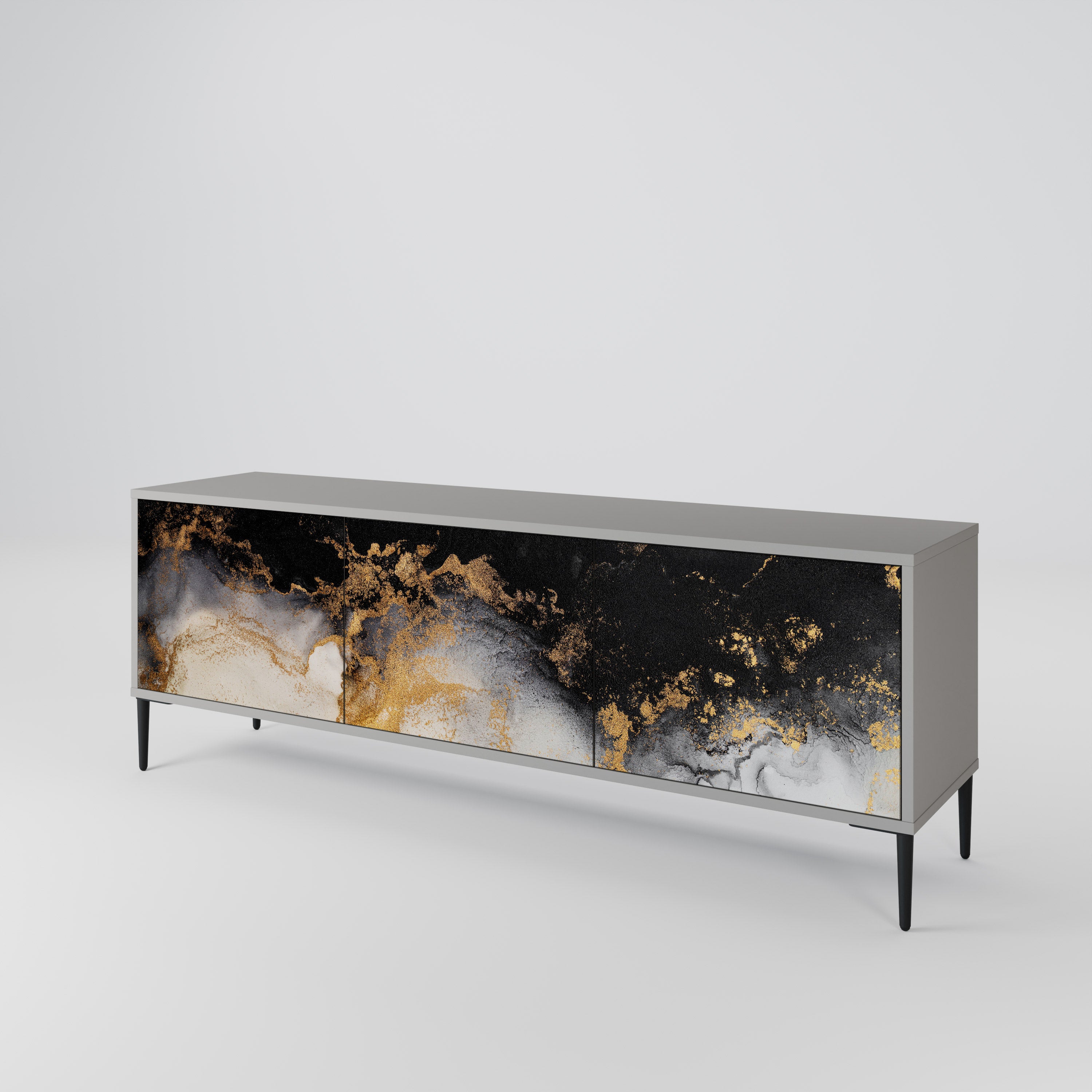 MARBLE OF TOMMORROW Mueble de TV de 3 Puertas