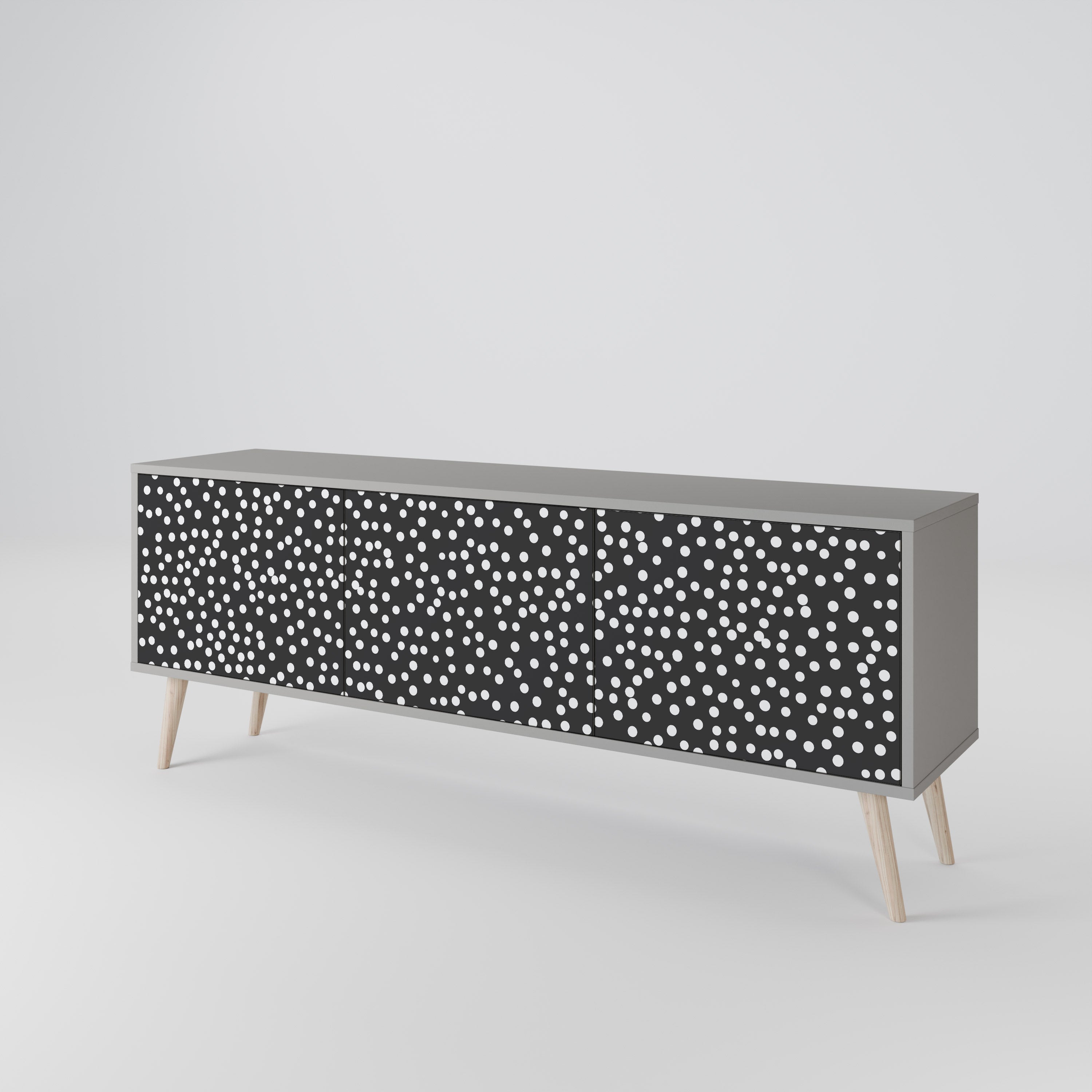 BLINDING LIGHTS Mueble de TV de 3 Puertas
