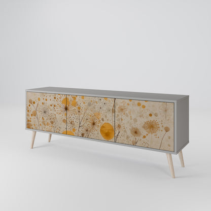 MORNING GLADE Mueble de TV de 3 Puertas