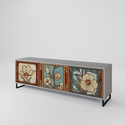 TIMELESS FLORA Mueble de TV de 3 Puertas