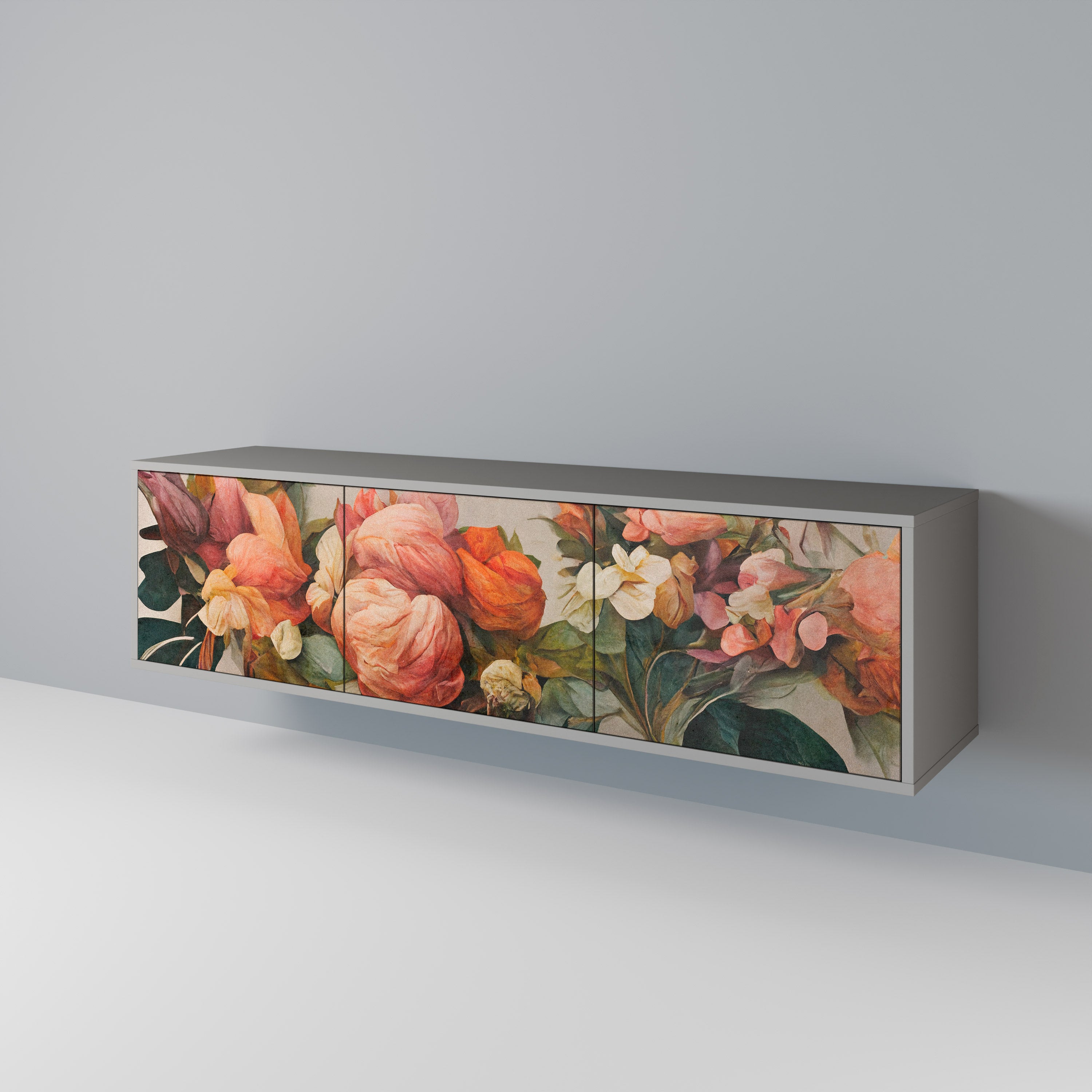 STYLISH BEAUTY Mueble de TV de 3 Puertas