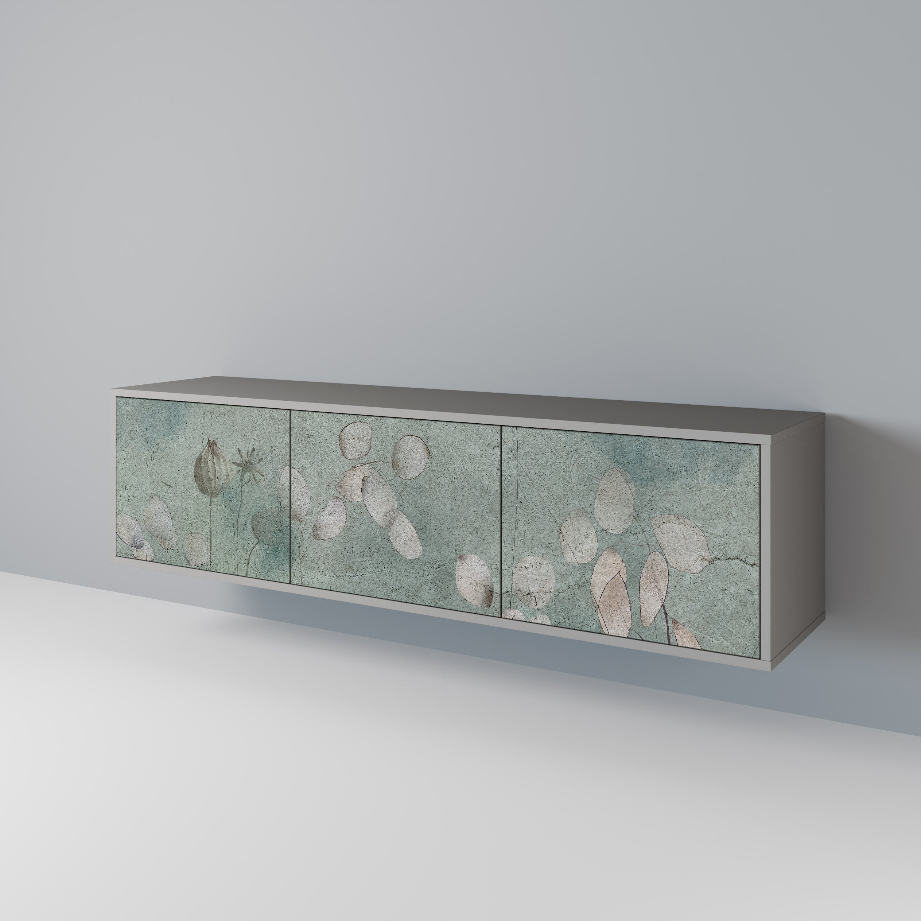 NIGHT LADY Mueble de TV de 3 Puertas