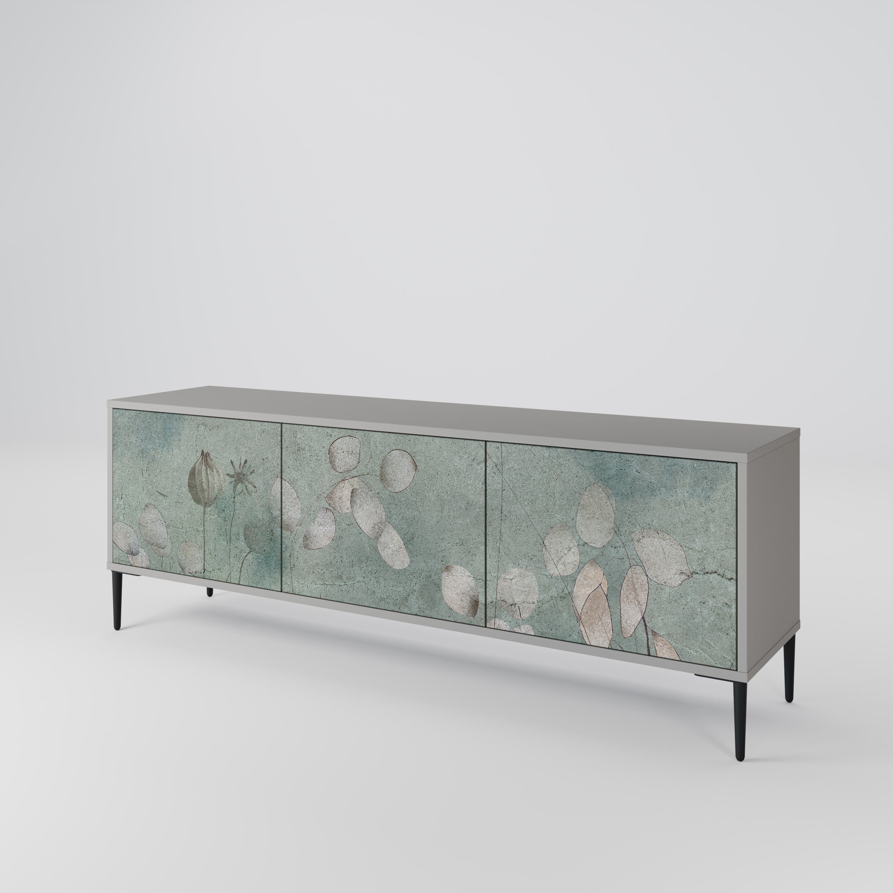 NIGHT LADY Mueble de TV de 3 Puertas