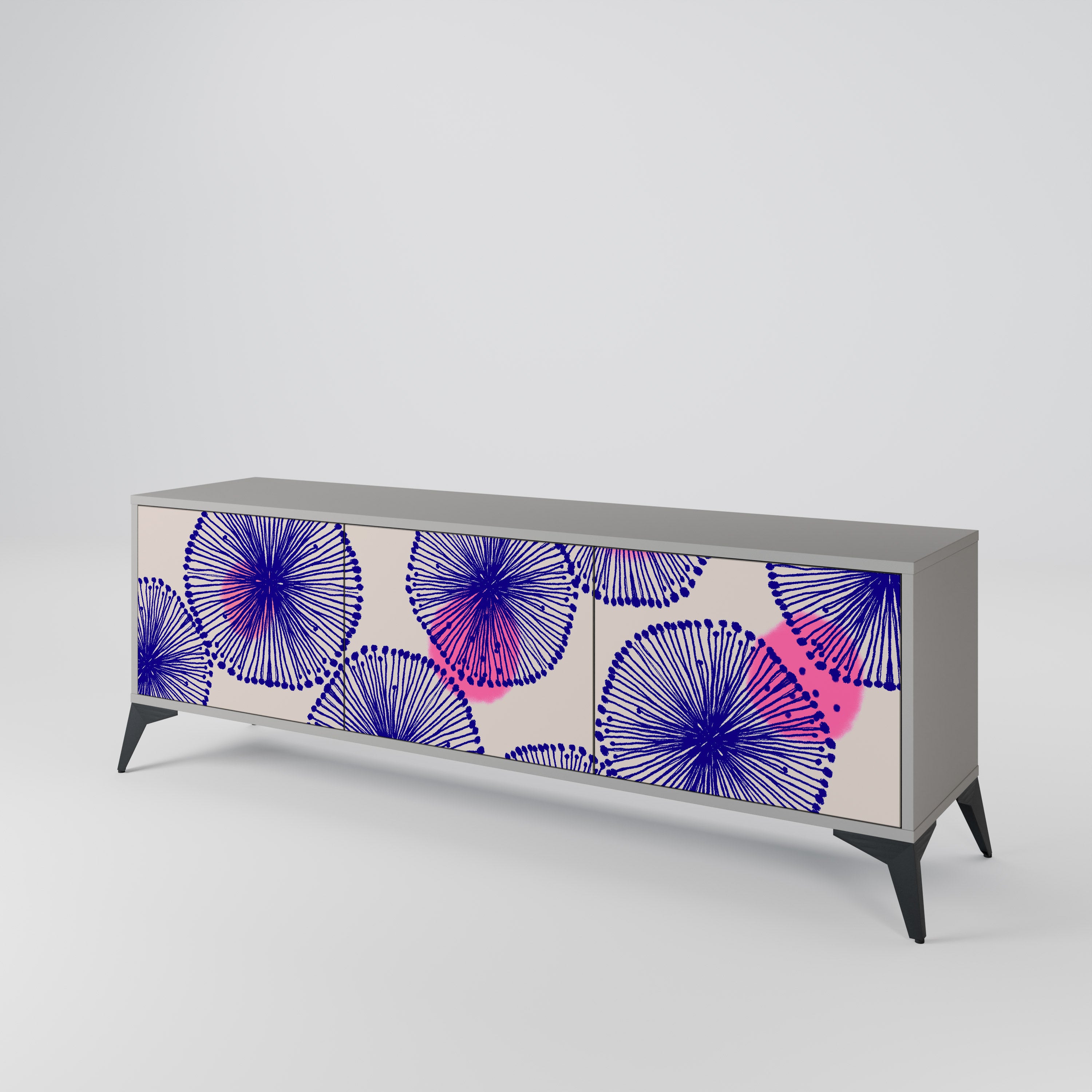 MAGIC NATURE Mueble de TV de 3 Puertas