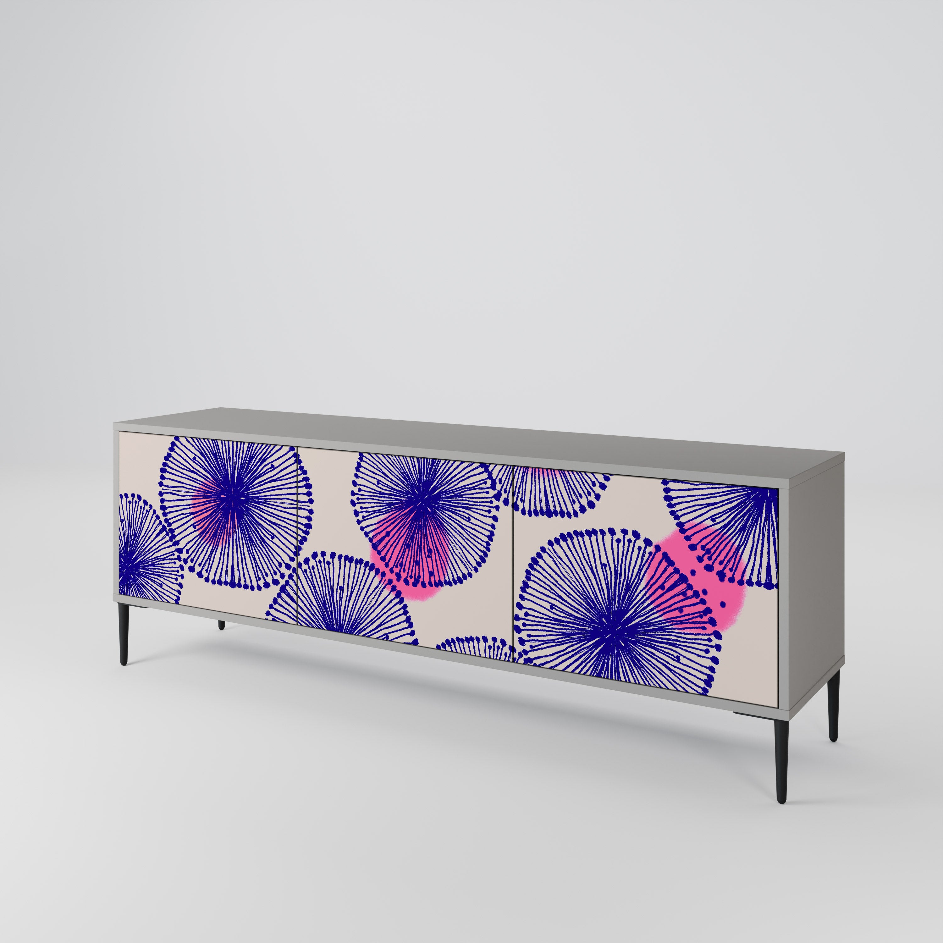 MAGIC NATURE Mueble de TV de 3 Puertas