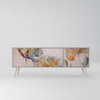 SOFTEN POPPY Mueble de TV de 3 Puertas en Acabado Gris