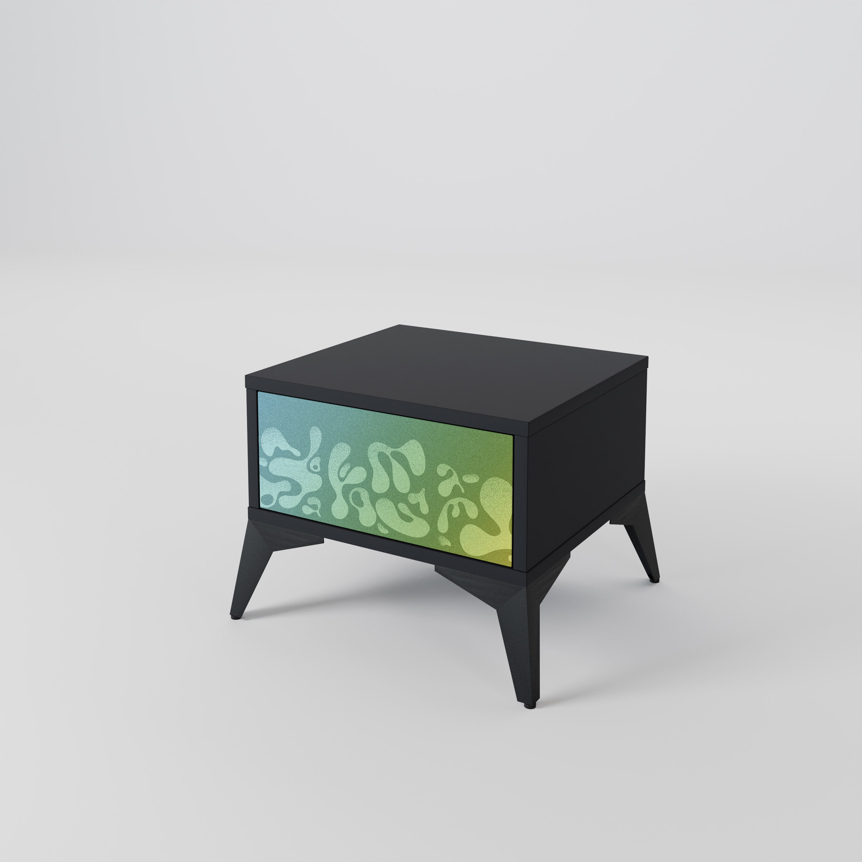 IRREGULAR BLUE Nightstand