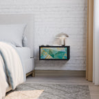 SPECTRUM SPLENDOR Mesita de Noche en Acabado Negro