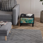 SPECTRUM SPLENDOR Mesita de Noche en Acabado Negro