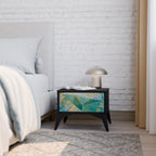 SPECTRUM SPLENDOR Mesita de Noche en Acabado Negro