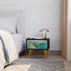 SPECTRUM SPLENDOR Mesita de Noche en Acabado Negro